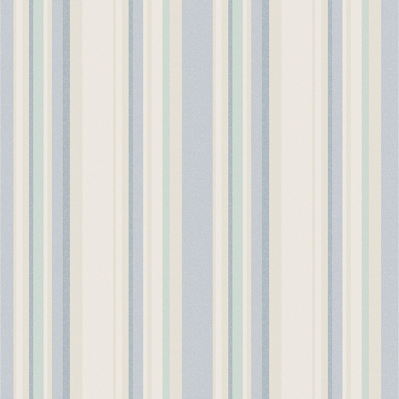 Galerie Wallcoverings Country Cottage Multi Stripe Non-woven Matte Wallpaper Roll