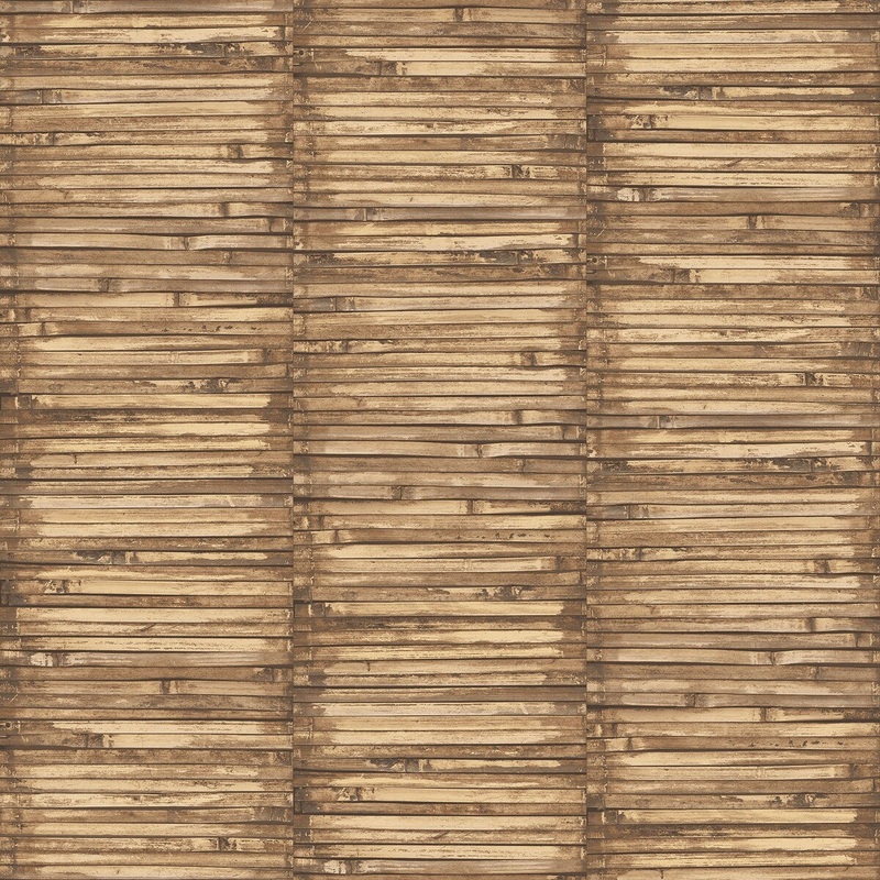 Galerie Wallcoverings Global Fusion Bamboo Effect Non-woven Matte Wallpaper Roll