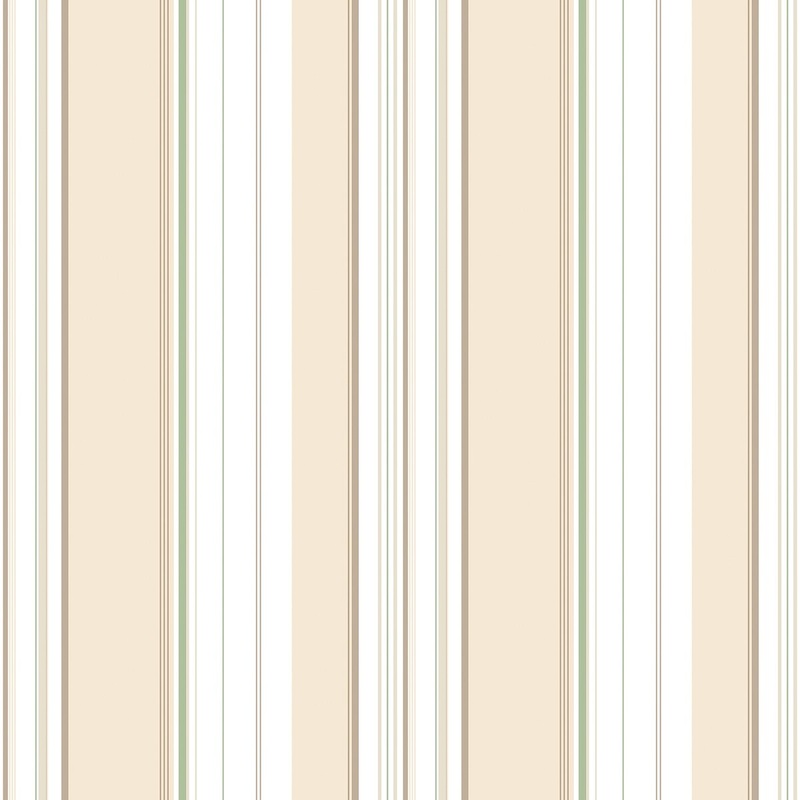 Galerie Wallcoverings Just Kitchens Multi Stripe Vinyl on Non-woven Matte Wallpaper Roll