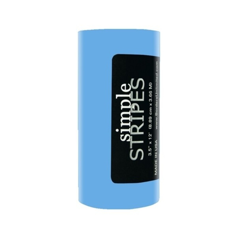 Carolina Blue Simple Stripes