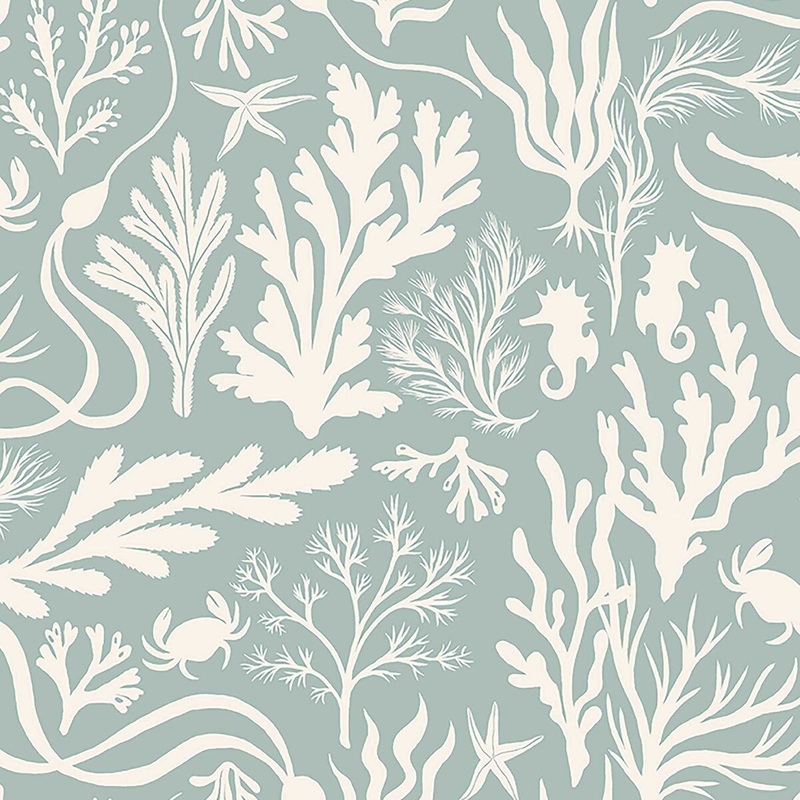 Elana Gabrielle Tides Pool Peel & Stick Wallpaper - 20.5 in. W x 18 ft. L