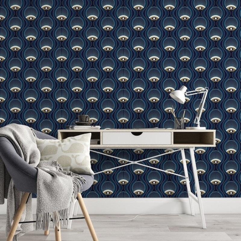 Funky Pattern Removable Wallpaper