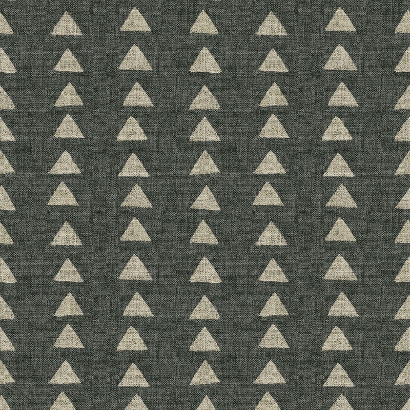 Surface Style Nomadic Triangle Ebony Peel & Stick Wallpaper - 20.5 in. W x 18 ft. L