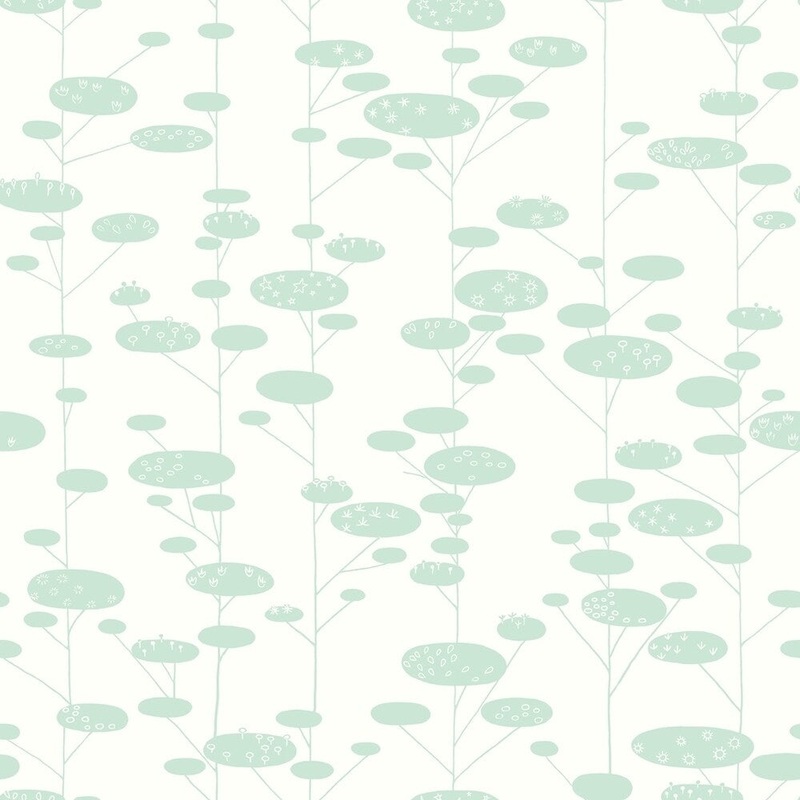 Callaway Retro Trees Wallpaper 20.5 In. x 33 Ft = 56 Sq. Ft.