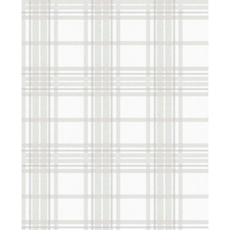 Country Tartan Natural Wallpaper