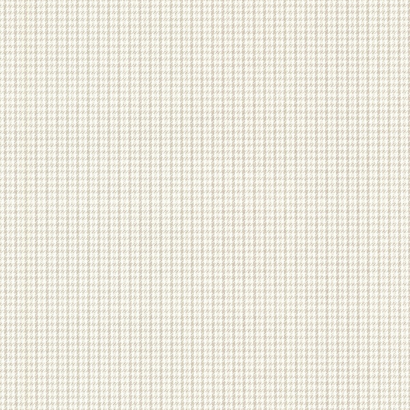 Davis, Countryside Grey Houndstooth, 33' L X 20.5" W, Wallpaper Roll