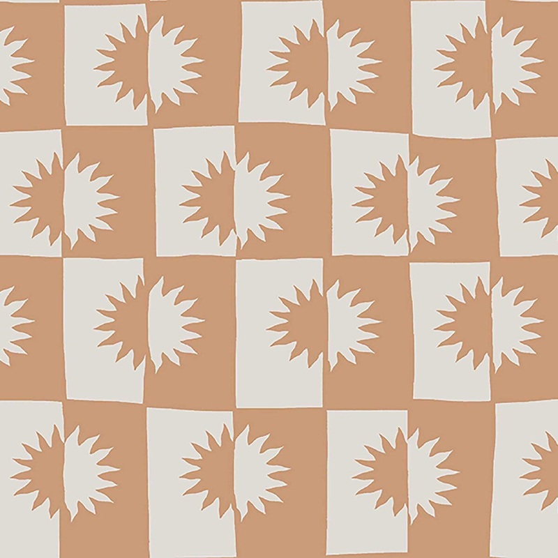 Elana Gabrielle Sunrise Papaya Peel & Stick Wallpaper - 20.5 in. W x 18 ft. L
