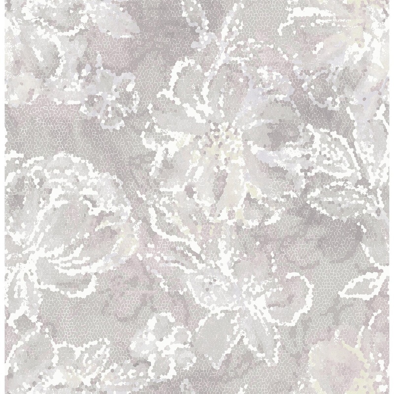 Florals & Flowers Linnett Allure Lavender Floral Wallpaper