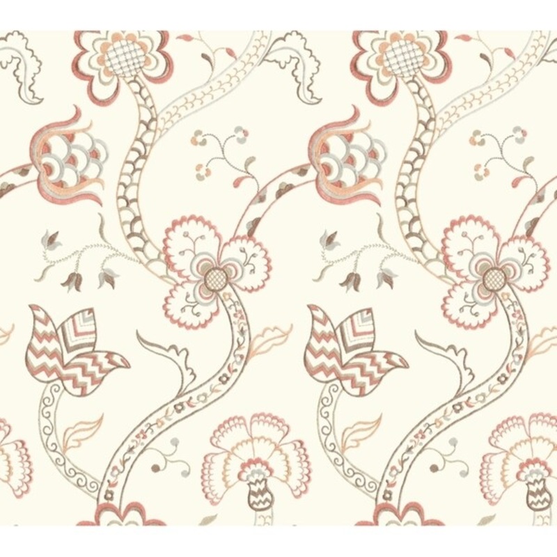 Gainsborough Removable Wallpaper, 27 in. x 27 ft. = 60.75 sq.ft., in Oranges