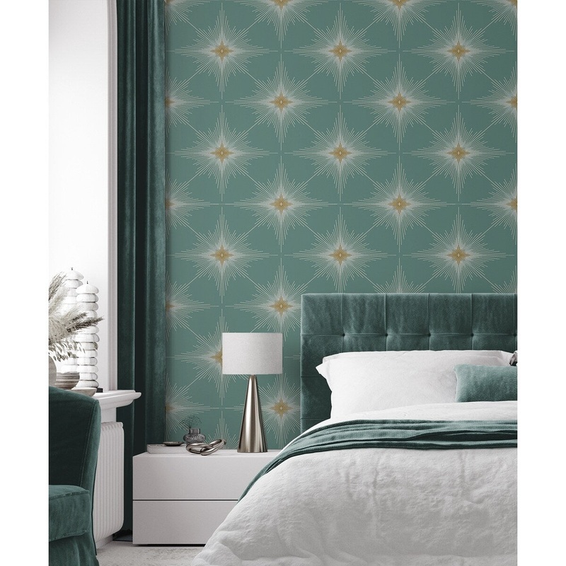 Truman Stellar Geo 20.9 In W X 18 Ft L Self-Adhesive Peel And Stick Wallpaper