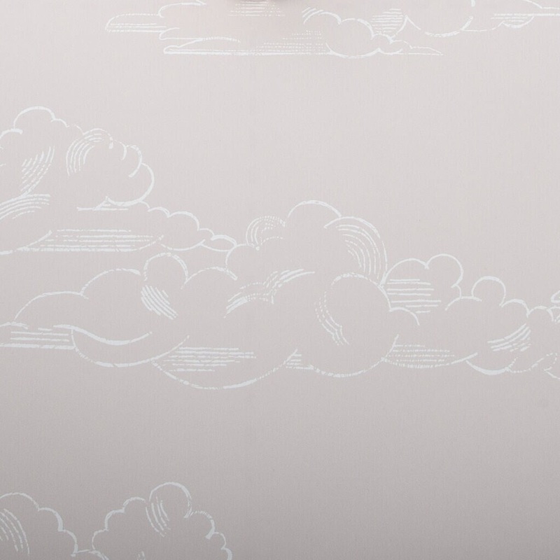 Vintage Cloud Pink Wallpaper