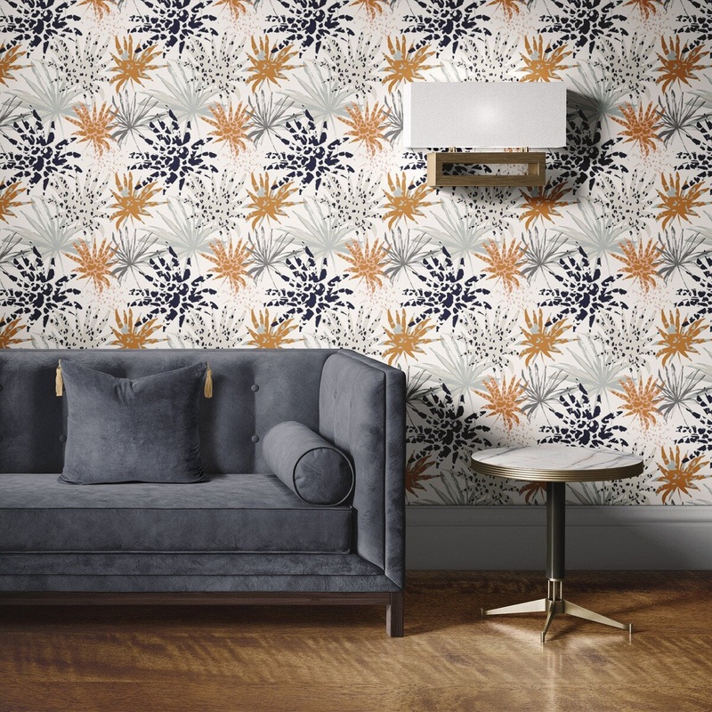 Flower Shower Peel and Stick Wallpaper