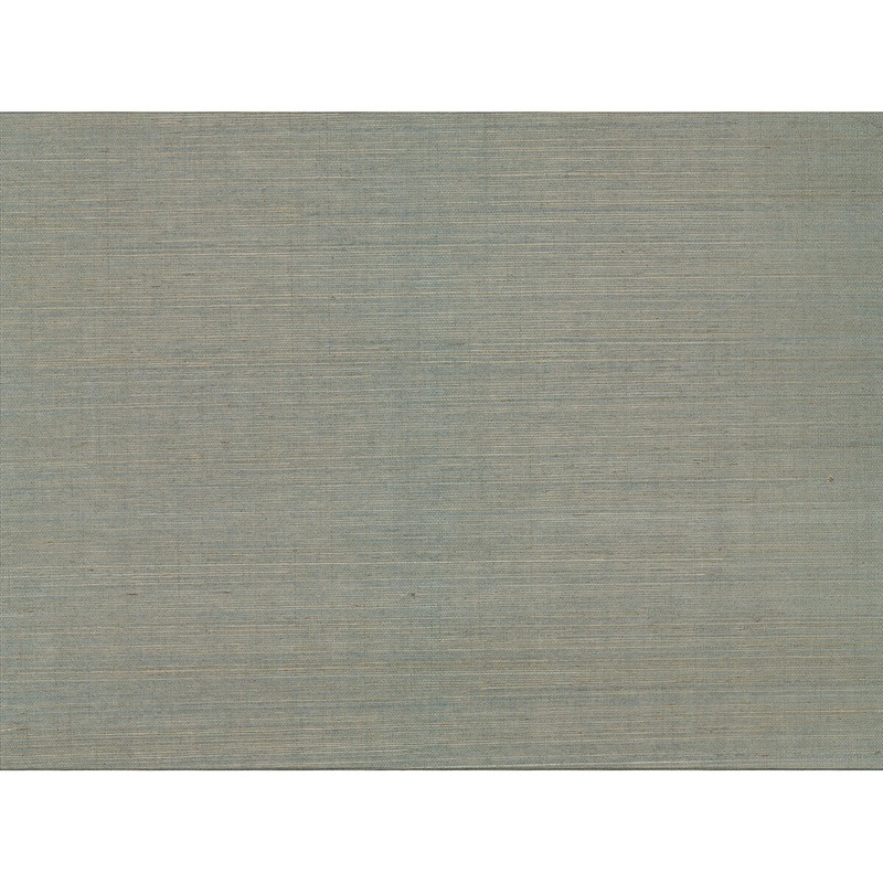 Texture Pattern Lismore Aquamarine Grasscloth Wallpaper