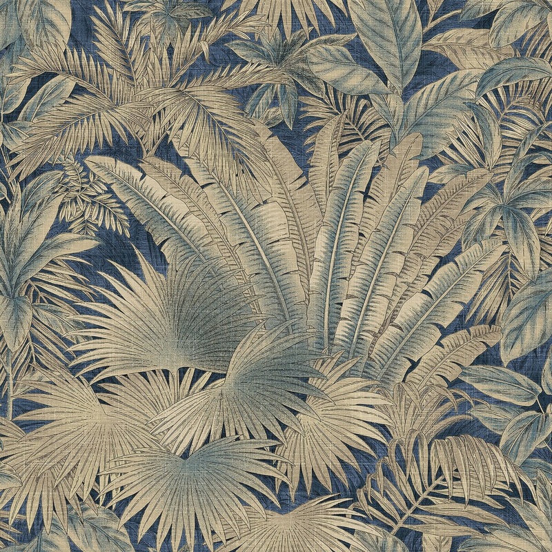 Tommy Bahama Bahamian Breeze Denim Peel & Stick Wallpaper - 20.5 in. W x 18 ft. L
