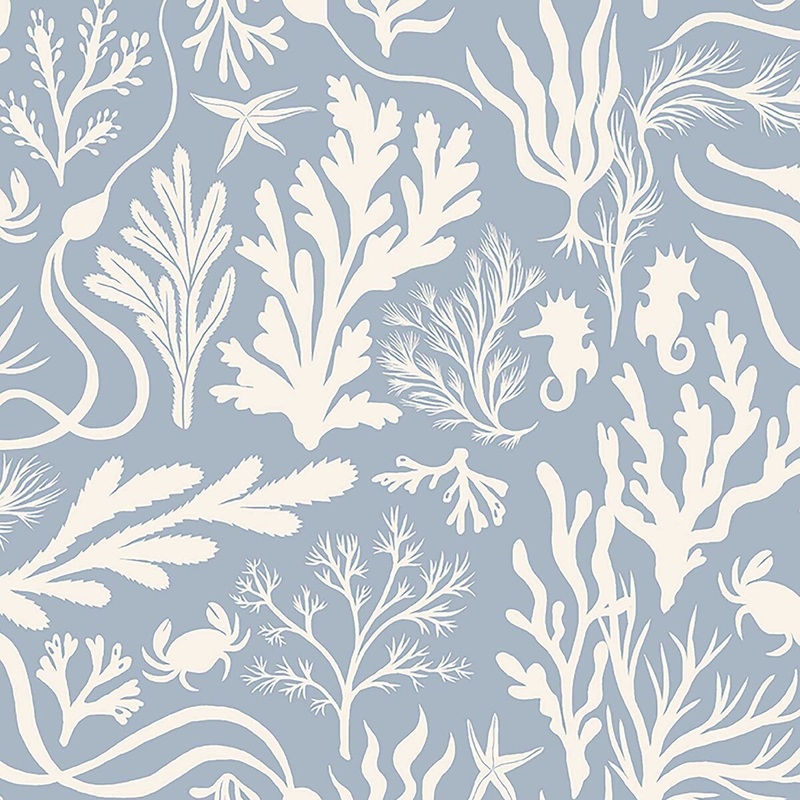 Elana Gabrielle Tides Placid Peel & Stick Wallpaper - 20.5 in. W x 18 ft. L