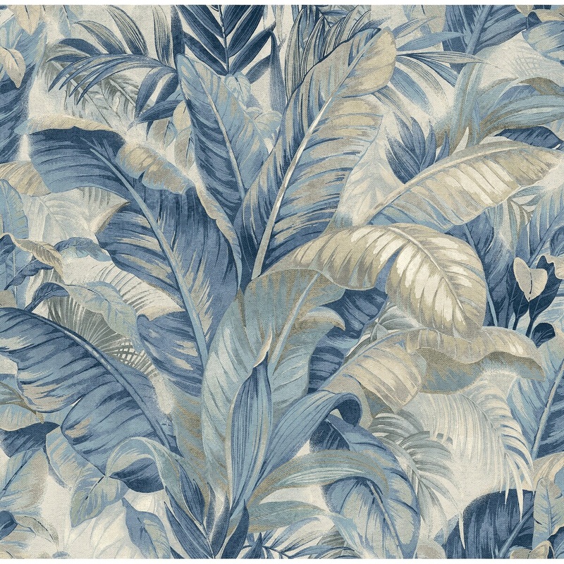 Tommy Bahama Nassau Palm Luna Peel and Stick Wallpaper - 20.5 in. W x 18 ft. L