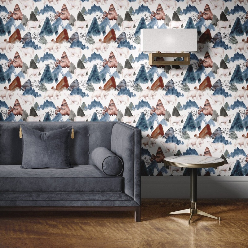 Bear Mountain Peel and Stick Wallpaper