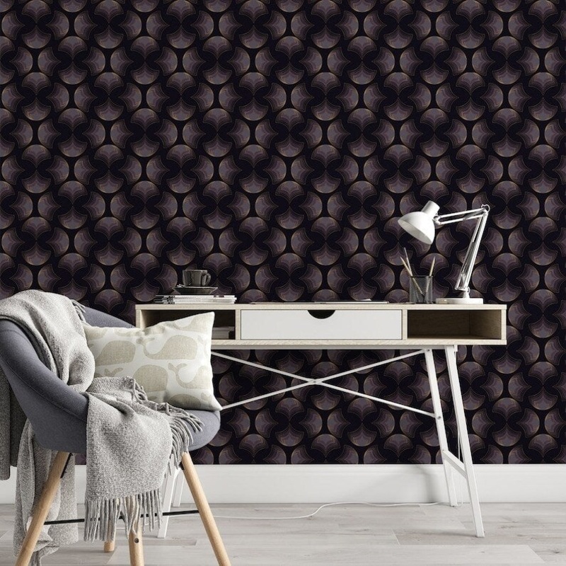 Dark Pattern Removable Wallpaper