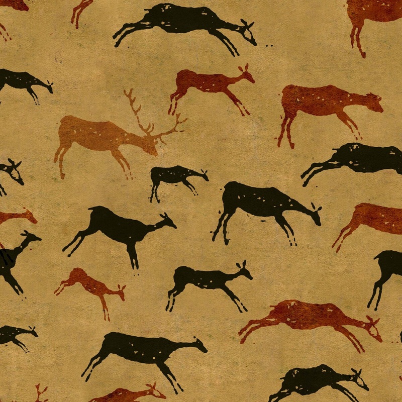Deer Herd Peel and Stick Wallpaper - Multi-Color - 0
