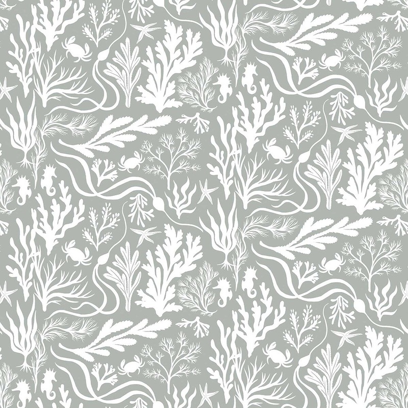 Elana Gabrielle Tides Steam Peel & Stick Wallpaper - 20.5 in. W x 18 ft. L