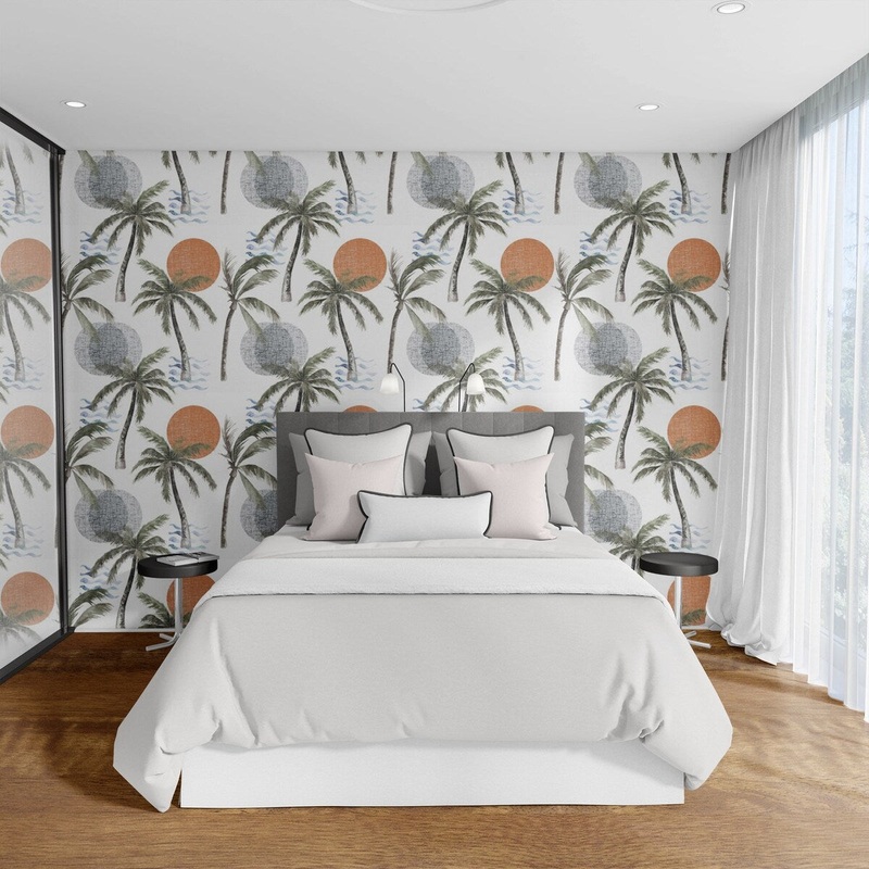 Sunset Beach Peel and Stick Wallpaper