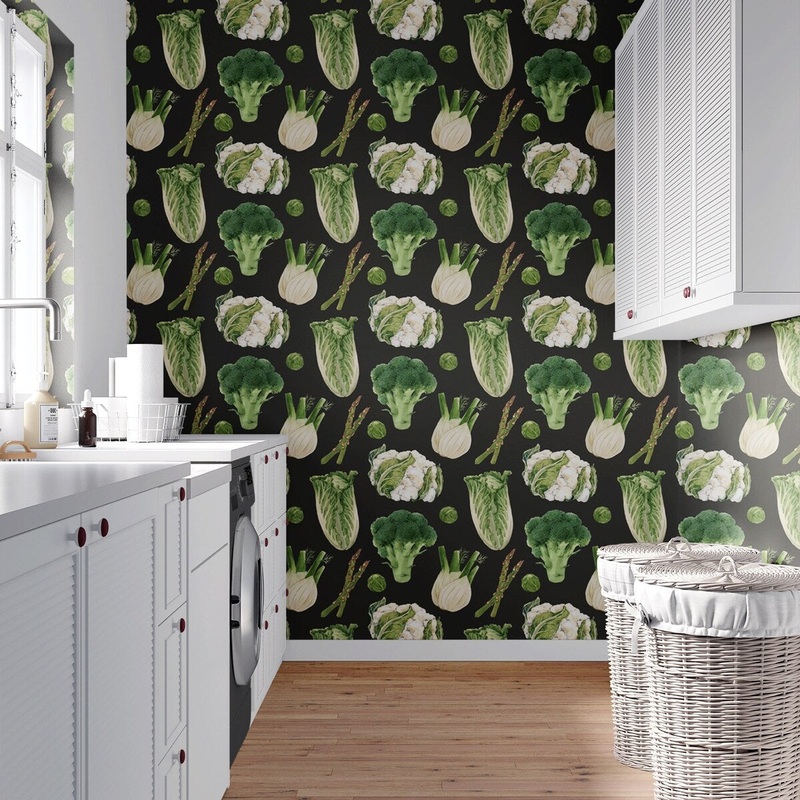 Veggies Peel and Stick Wallpaper