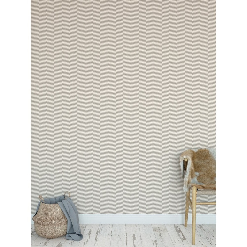 DEEP CHEVRON Peel and Stick Wallpaper By Kavka Designs