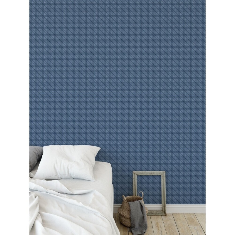 ELLE Decor AXIS BLUE Peel and Stick Wallpaper By Kavka Designs