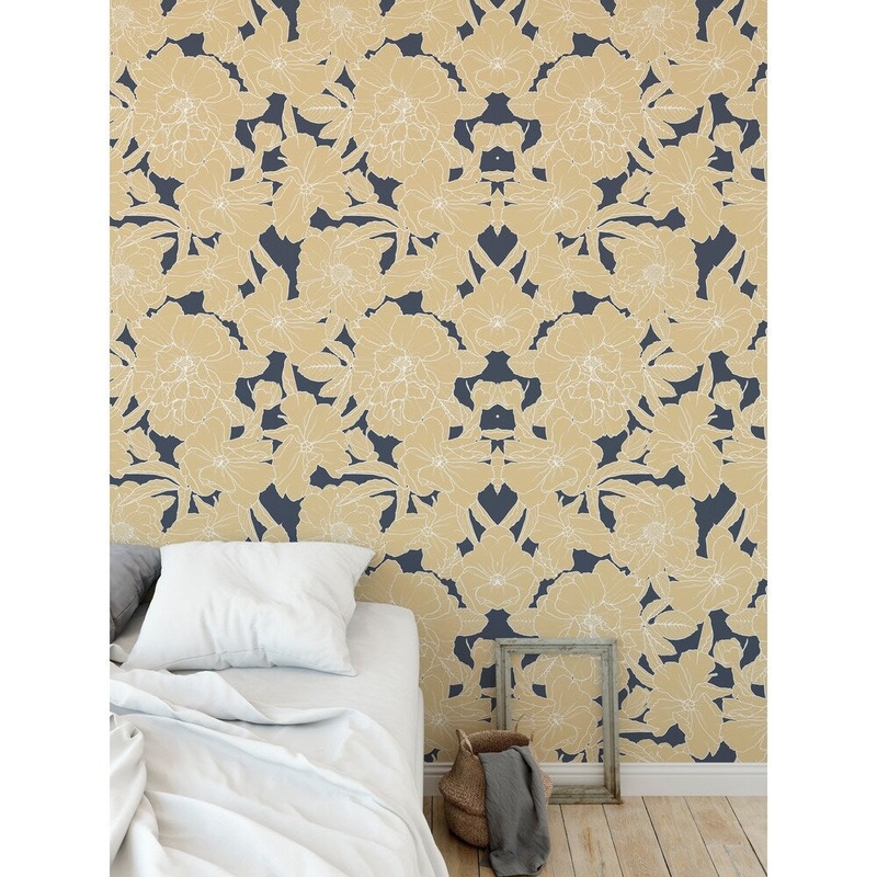 FLORAL DANCE LIGHT Wallpaper By Kavka Designs - N/A