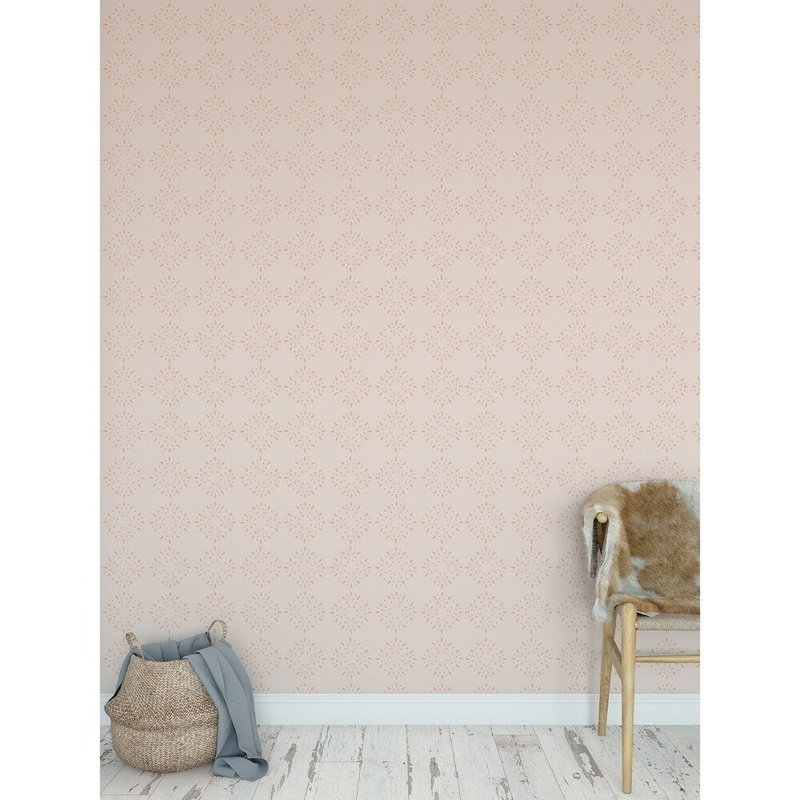 BRILLAR PINK Peel and Stick Wallpaper By Kavka Designs