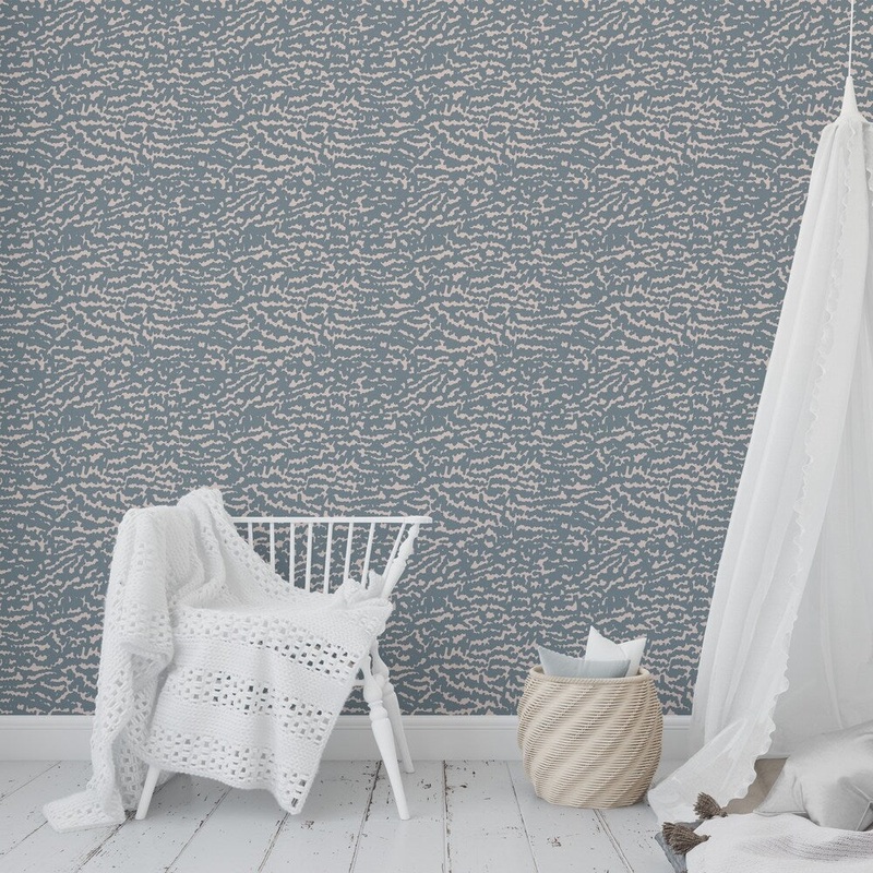 BROOKLYN PINK AND GREY Wallpaper By Kavka Designs
