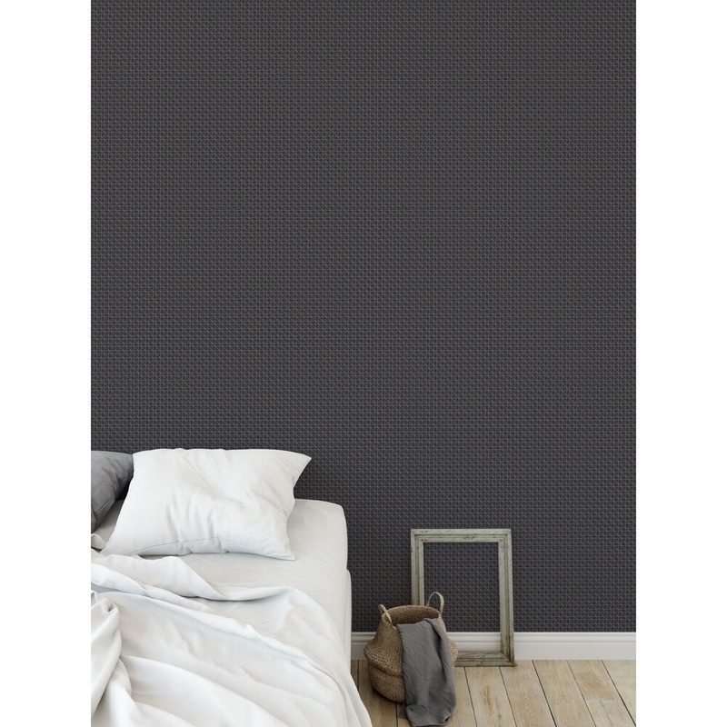 ELLE Decor AXIS DARK GREY Peel and Stick Wallpaper By Kavka Designs
