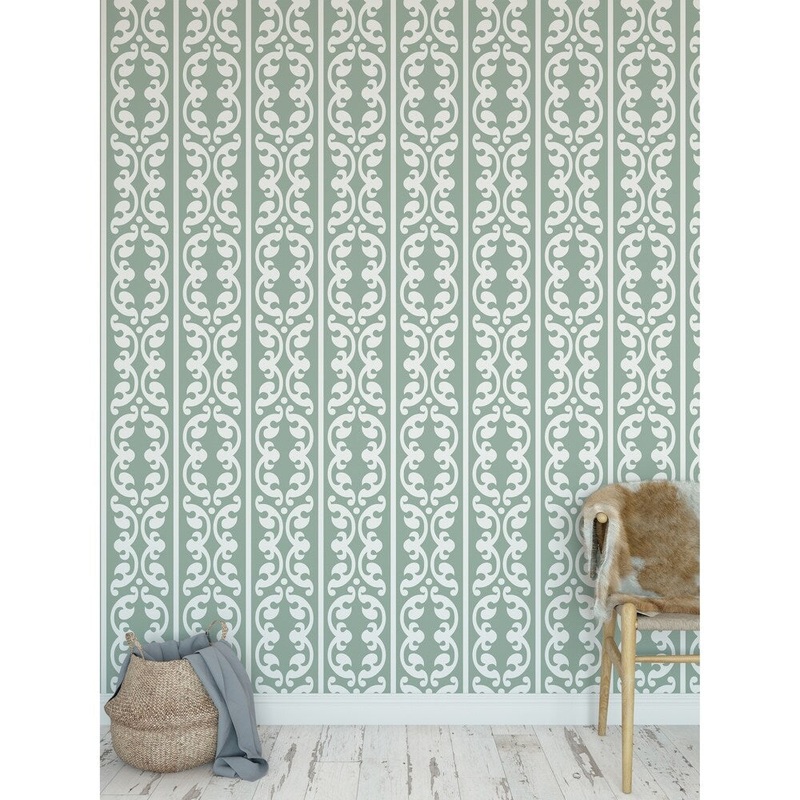 SOKHOM SAGE Peel and Stick Wallpaper By Kavka Designs