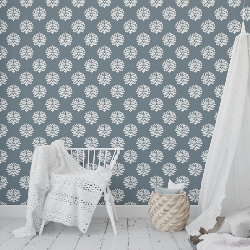 AURORA BLUE Wallpaper By Kavka Designs
