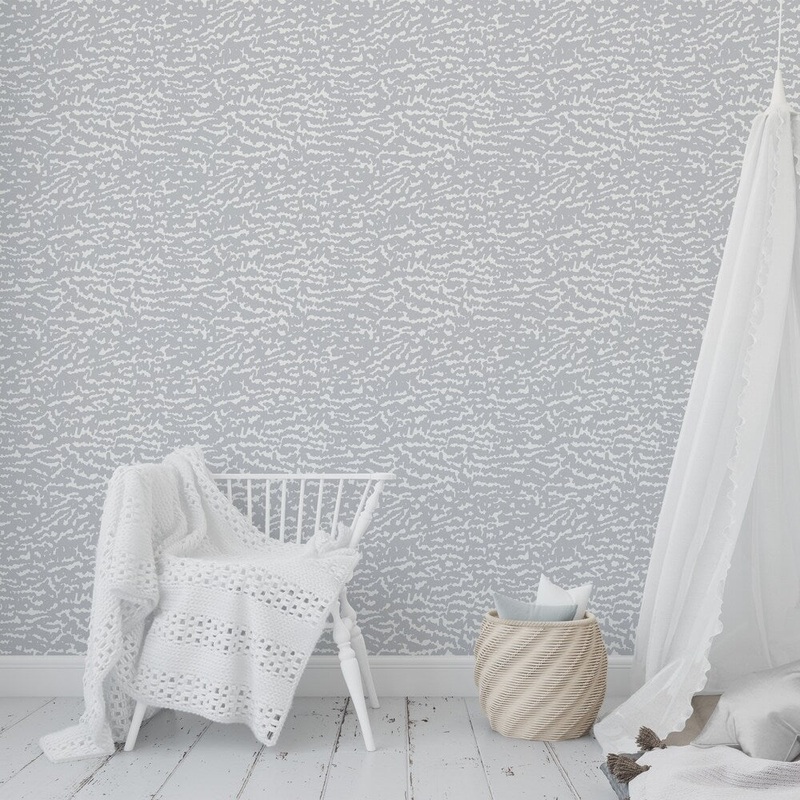 BROOKLYN GREY Wallpaper By Kavka Designs