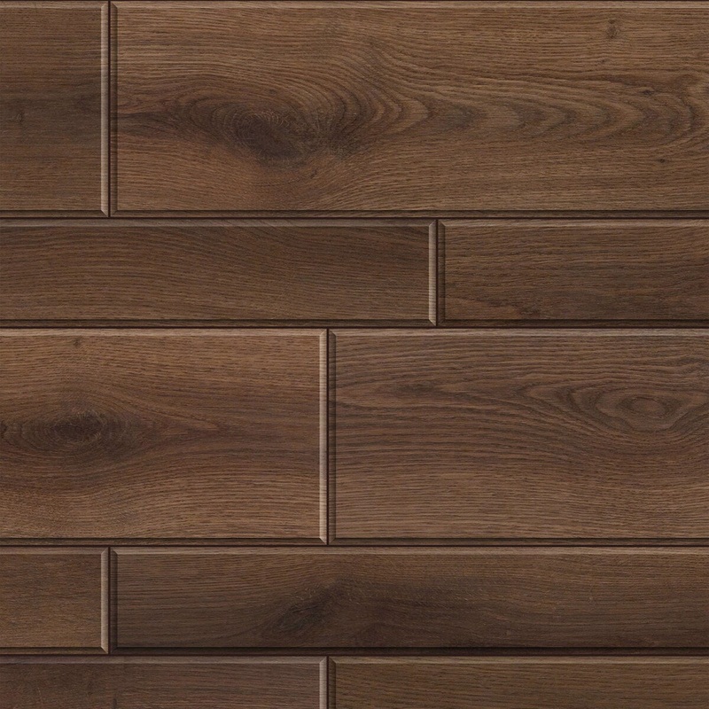 Dark Wood Planks Peel and Stick Wallpaper - Multi-Color - 0
