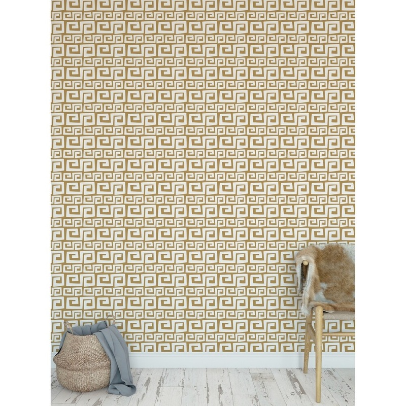 DYNASTY GOLD Peel and Stick Wallpaper By Kavka Designs