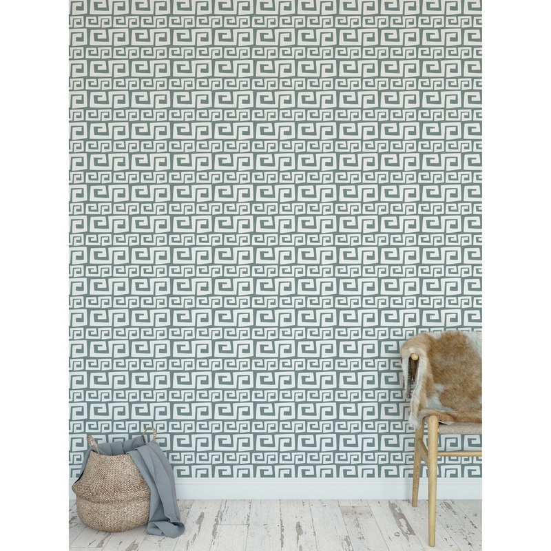 DYNASTY GREEN Peel and Stick Wallpaper By Kavka Designs