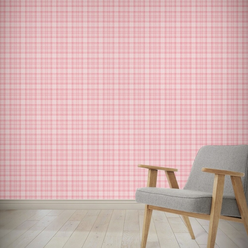 BE MINE TRADITION PLAID Wallpaper By Kavka Designs - 24X48