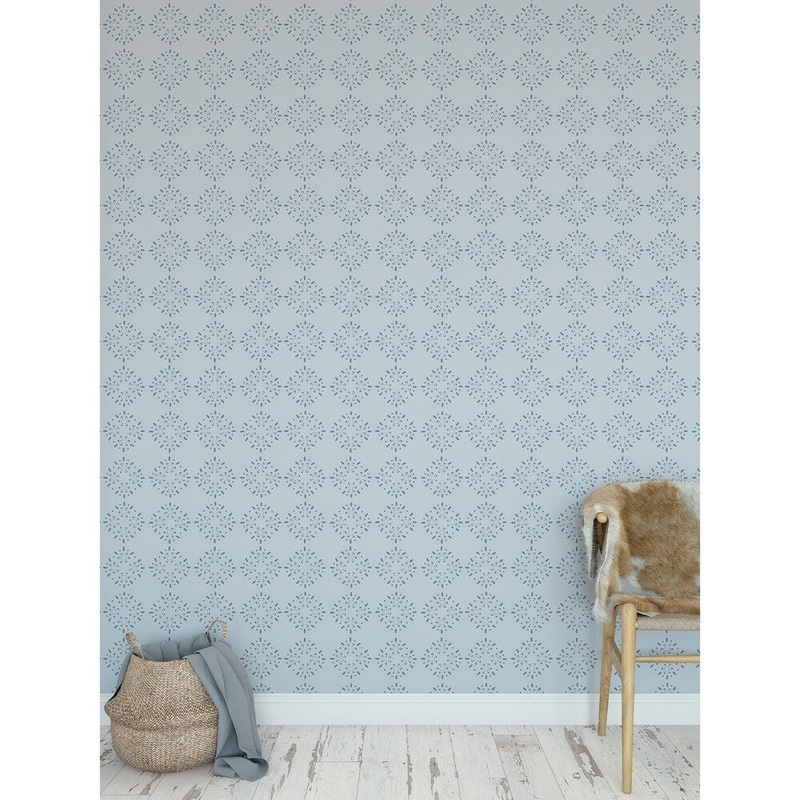 BRILLAR BLUE Peel and Stick Wallpaper By Kavka Designs