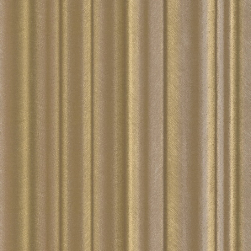 Galerie Wallcoverings Energy Collection Metallic Geometric Silk Wave Effect Wallpaper Roll - 33 feet long x 27.5 inches wide