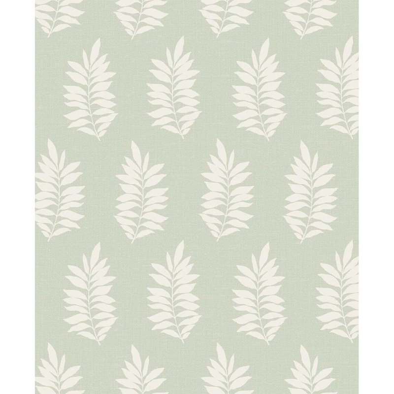The Simple Life Pinnate Silhouette Unpasted Wallpaper