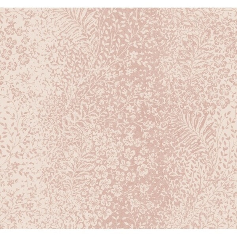 Bountiful Wallpaper, 27 in. x 27 ft. = 60.75 sq.ft., in palest pink, blush pink