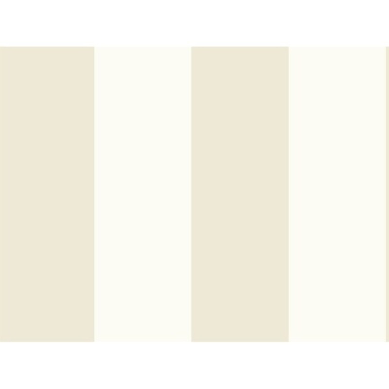 Canvas Stripe Wallpaper, 27 in. x 27 ft. = 60.75 sq.ft, in Blanched (Cream)