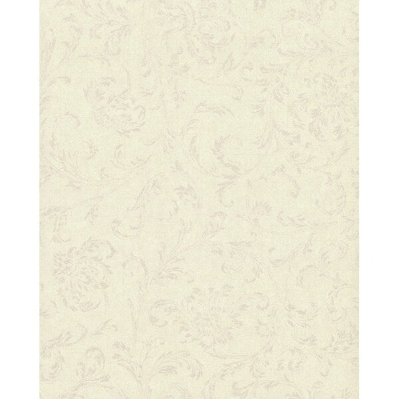 Delicate Scroll Wallpaper, 21 in. x 33 ft. = 57.75 sq.ft., in Mint