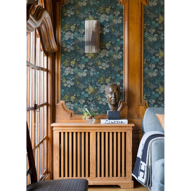 Botanical Haguenau Vesper Forest Floral 33' L X 20.9" W Wallpaper Roll