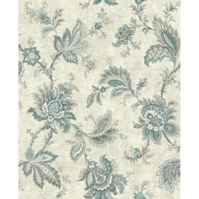 Damask Stripe Wallpaper