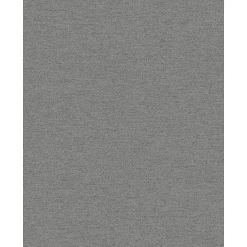 Fenne Dark Grey Plain Wallpaper