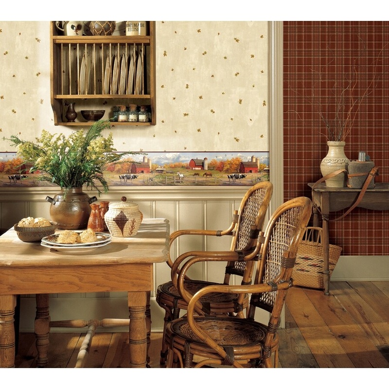Botanical James Welling Cream Maple Toss 33' L X 20.5 W Wallpaper Roll
