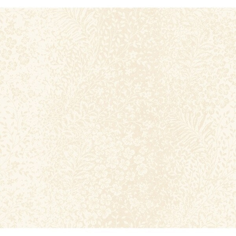 Bountiful Wallpaper, 27 in. x 27 ft. = 60.75 sq.ft., in cream, beige pearl